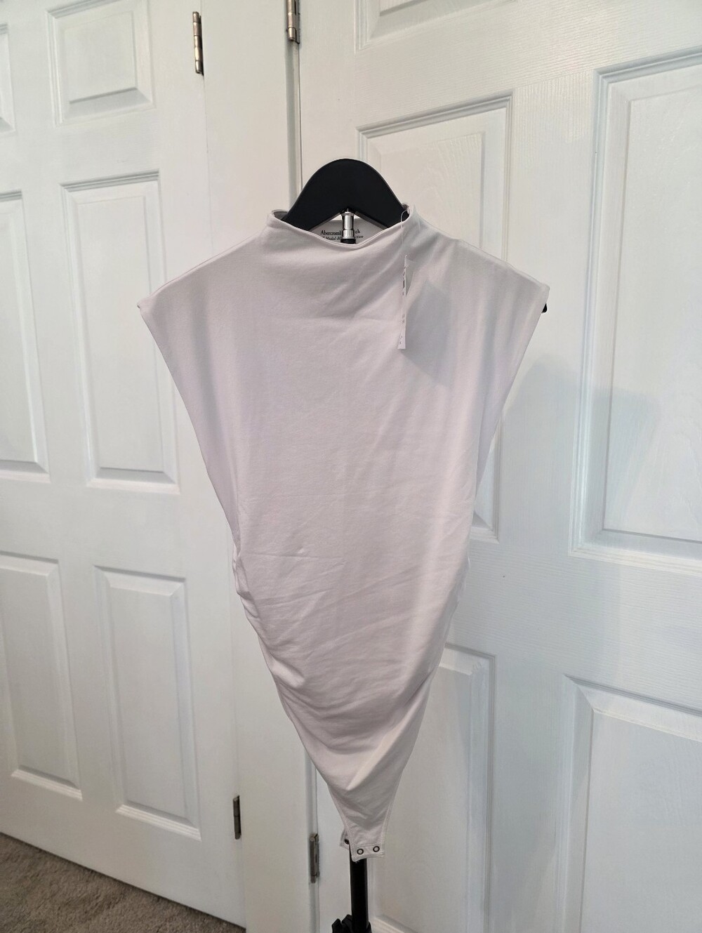 NWT Abercrombie Sleeveless Bodysuit - White